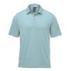 Mens Settebello Polos Ice Blue